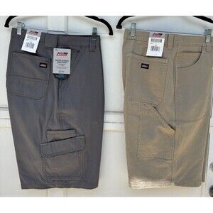 Lot of 2 Dickies Men’s Shorts (44” Waist, 11” Inseam)